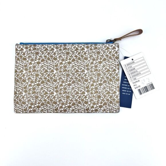 Anthropologie Leather Zodiac Pouch by Miss Albright! TAURUS - Picture 2 of 7